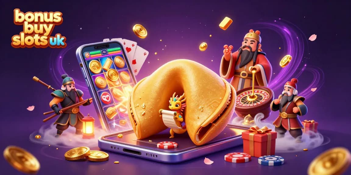 Engage in thrilling bonus buy slots uk gameplay with vibrant casino elements and characters.