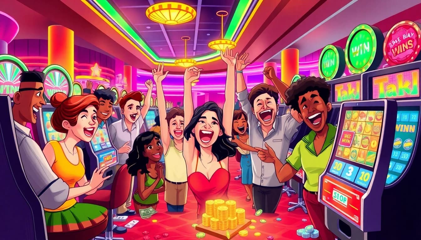 Menangkan hadiah besar dengan slot gacor terpercaya di kasino dengan suasana meriah.