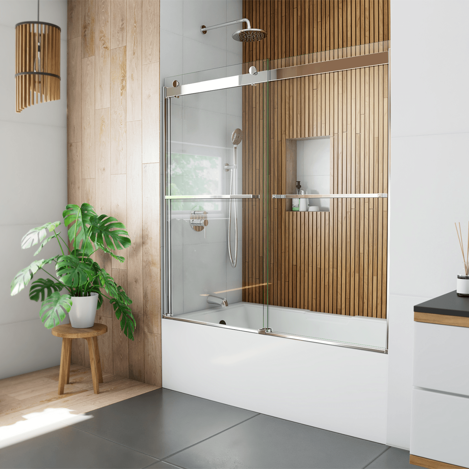 Waterproof & Safe Sliding Shower Doors for Your Tub