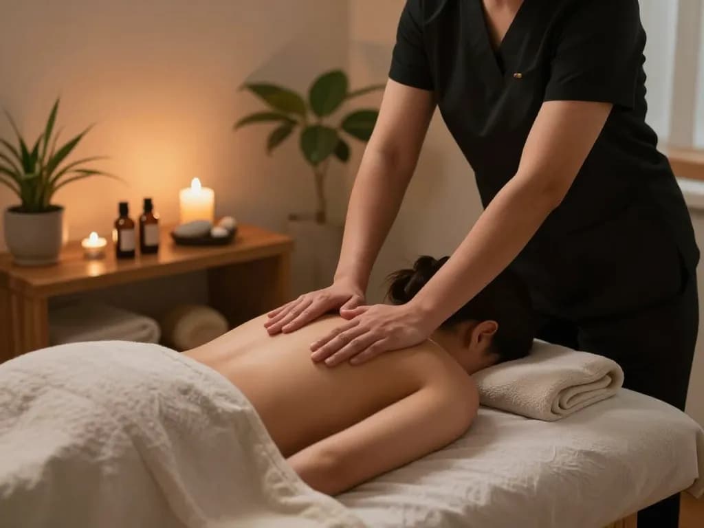 Experience a relaxing 천안스웨디시 massage in a serene spa environment with soothing ambiance and professional service.