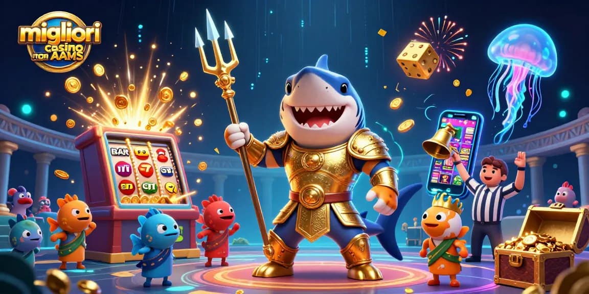 Eccitanti giochi nei migliori casino non AAMS con simboli di vincita e jackpot esplosivi