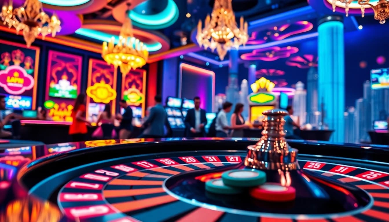 Menangkan di casino online dengan suasana meriah dan permainan menarik.