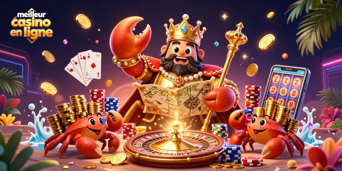 Découvrez le meilleur casino en ligne avec le crabe doré et ses trésors inestimables.