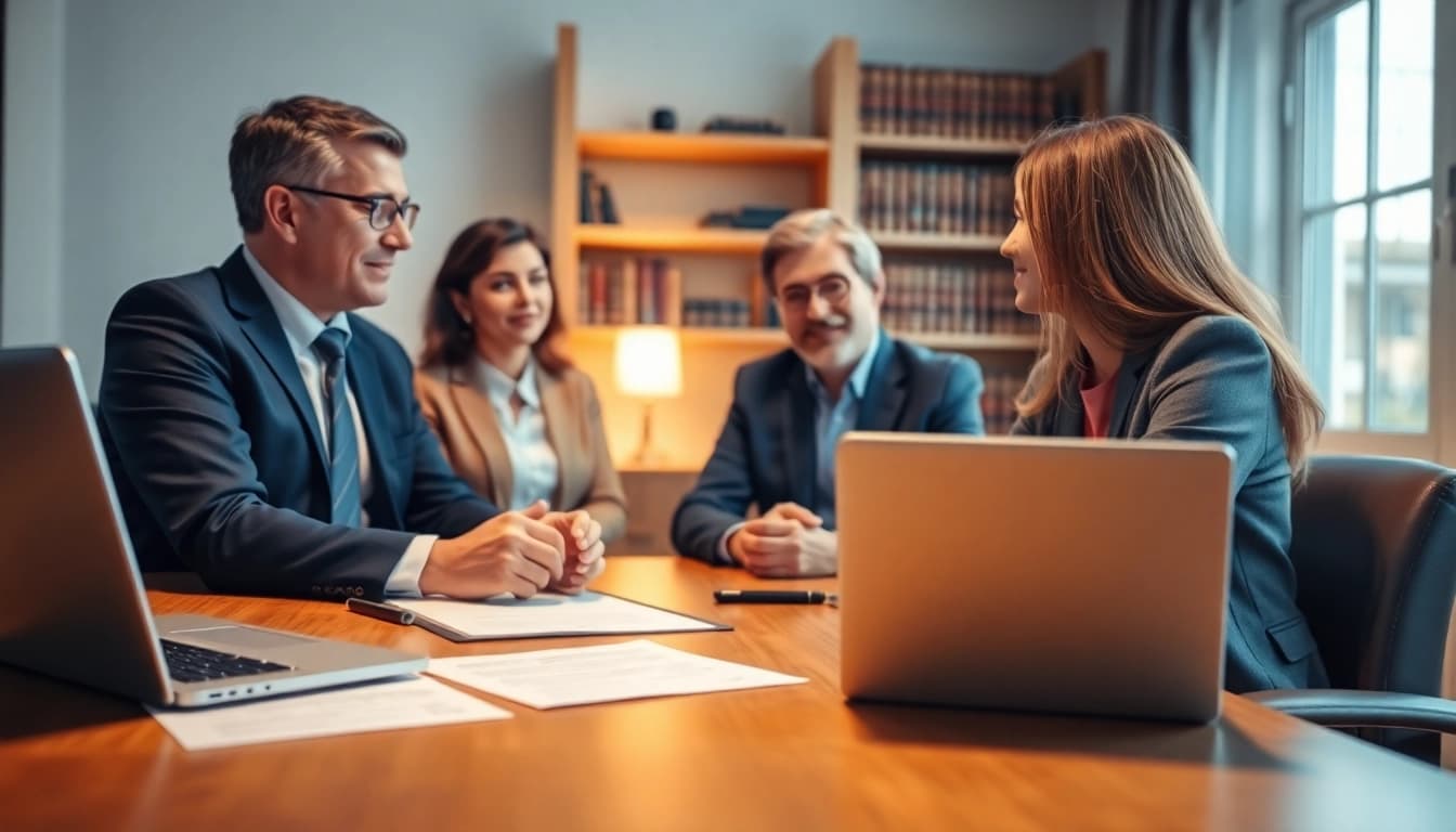 Experience family law services at https://www.fanninglawllc.com with a professional lawyer consulting clients.