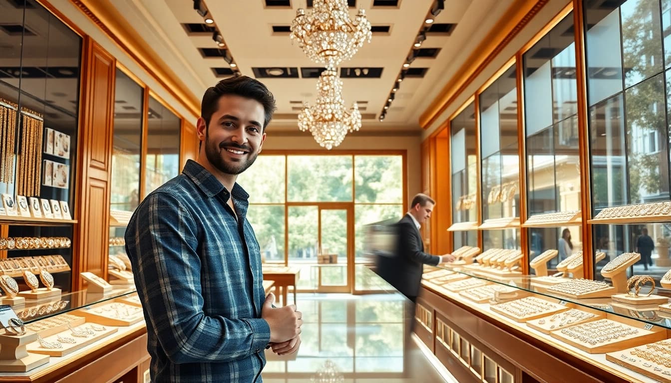 Finde deinen Juwelier in der Nähe mit hochwertigem Schmuck und persönlicher Beratung.