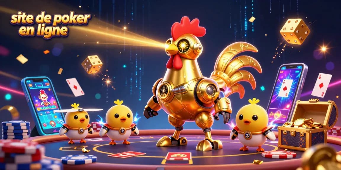 Jeu palpitant sur un site de poker en ligne, découvrant des gagnants et des cartes en action.