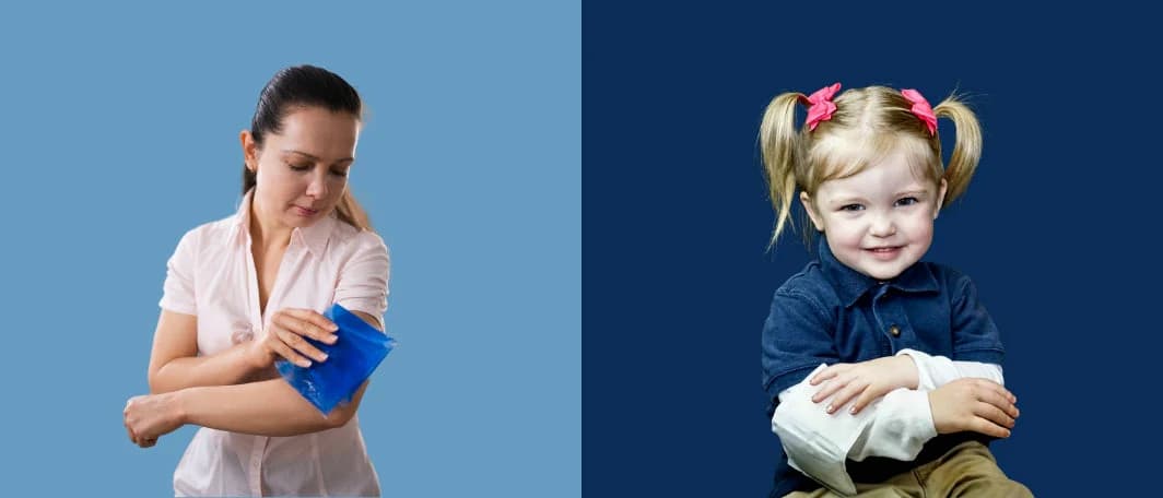 Ice packs for shipping with Advanced Cold Chain Protection