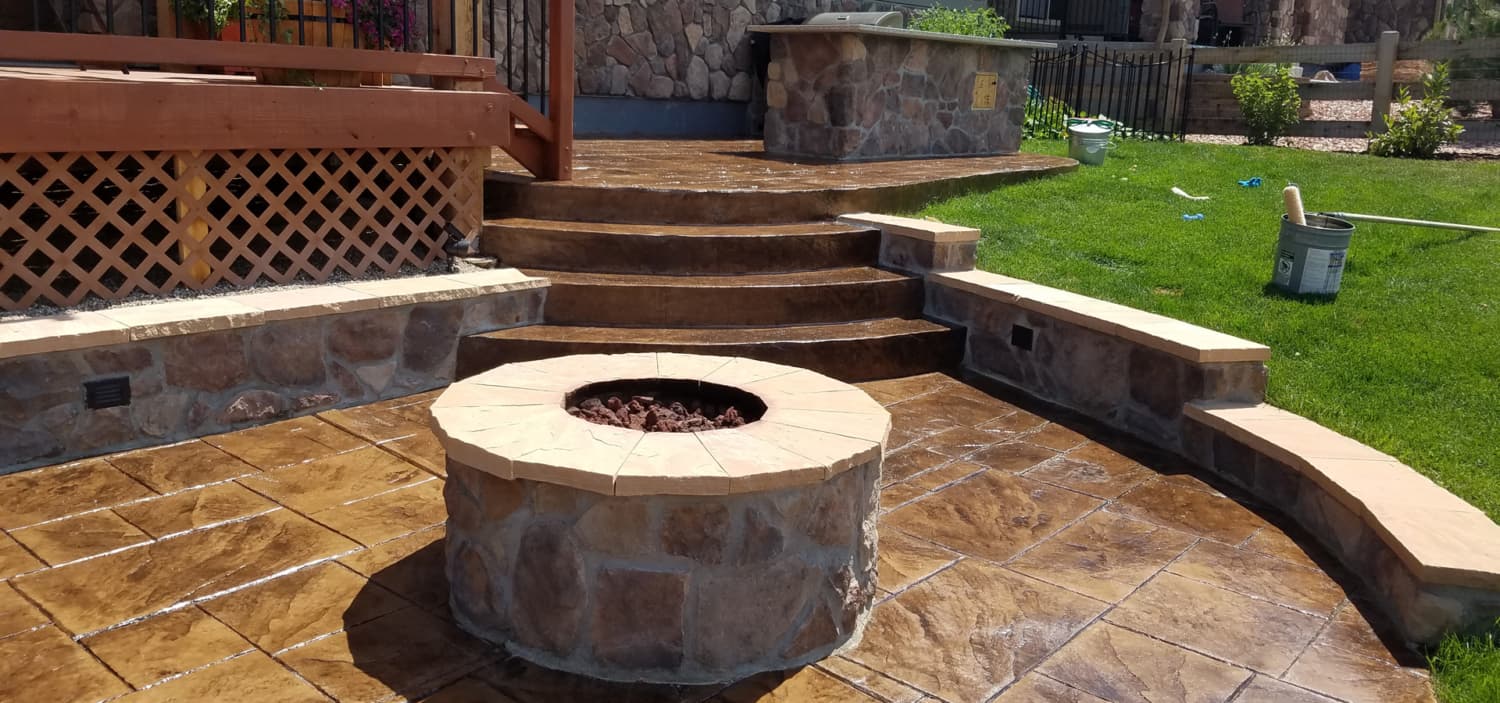 Custom Denver Stamped Concrete for Patios, Walkways, & More