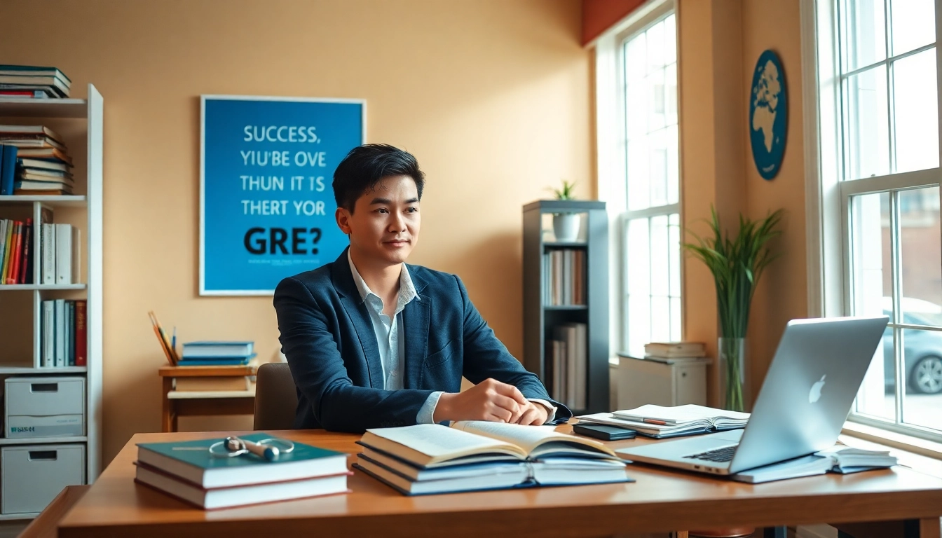 Pay someone to take GRE for me while studying in a cozy, bright study room.