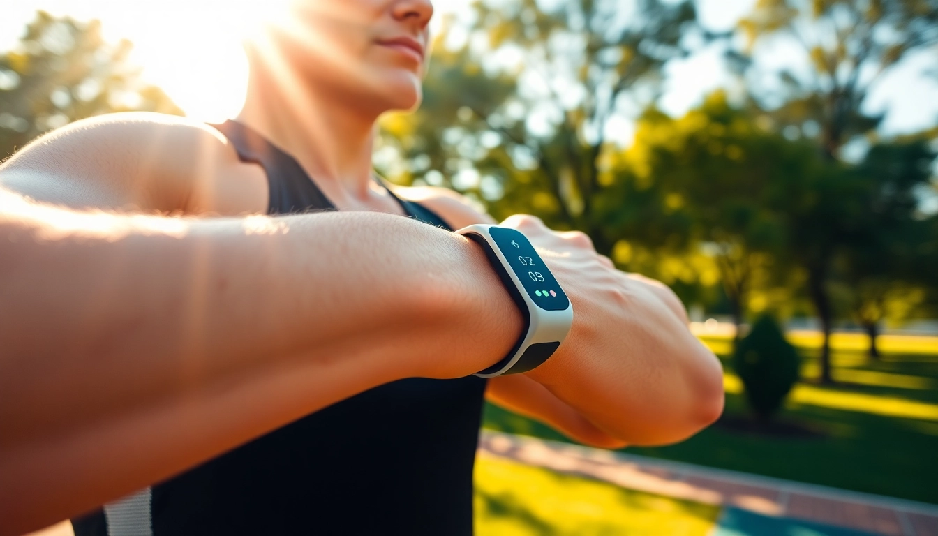 Mejorando el rendimiento con la power balance pulsera durante un entrenamiento al aire libre.