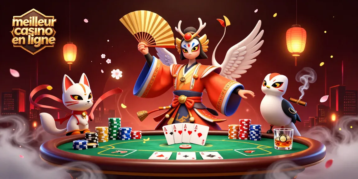 Découvrez l'ambiance du meilleur casino en ligne avec des personnages de jeu captivants.