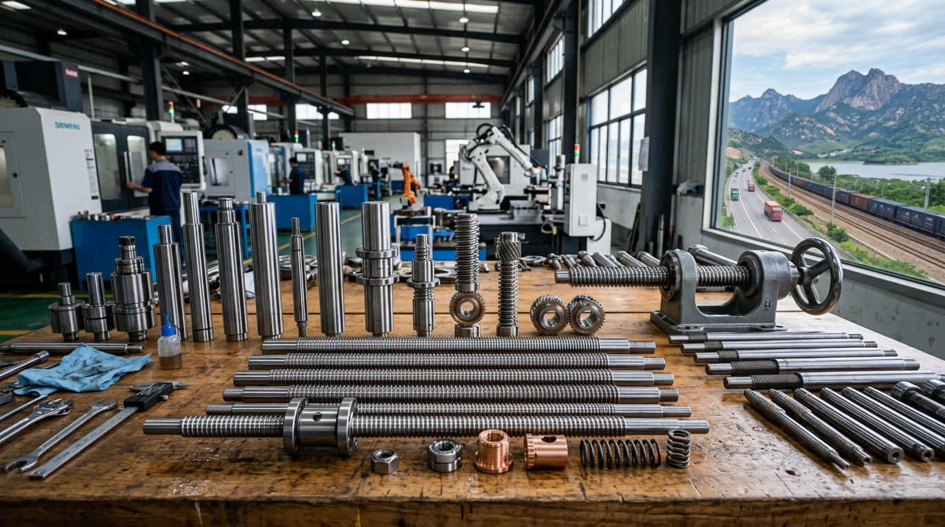 Custom Serrated Lead Screw for Specialized Applications