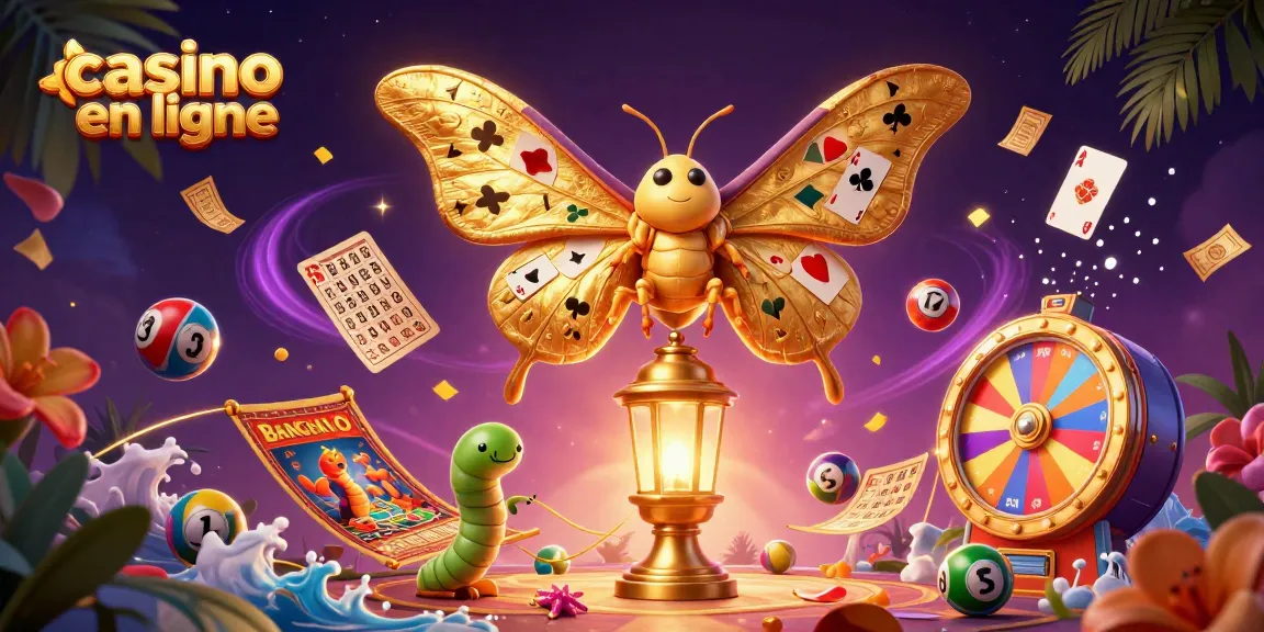 Profitez des meilleures expériences de jeu dans un casino en ligne captivant avec des scènes de casino colorées.