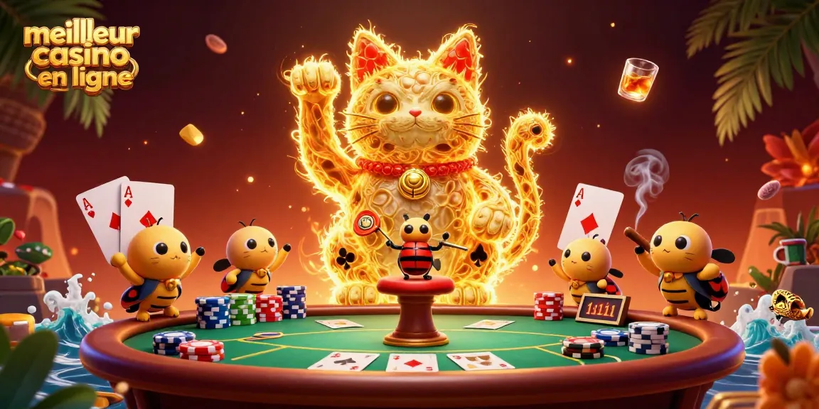 Découvrez le meilleur casino en ligne avec des feux follets et des éléments de poker captivants.