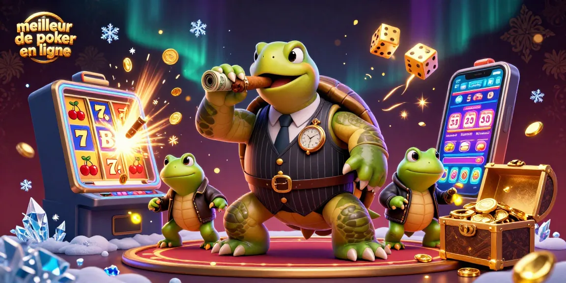 Profitez d'un moment exceptionnel sur le meilleur site de poker en ligne avec cette illustration de casino palpitante.