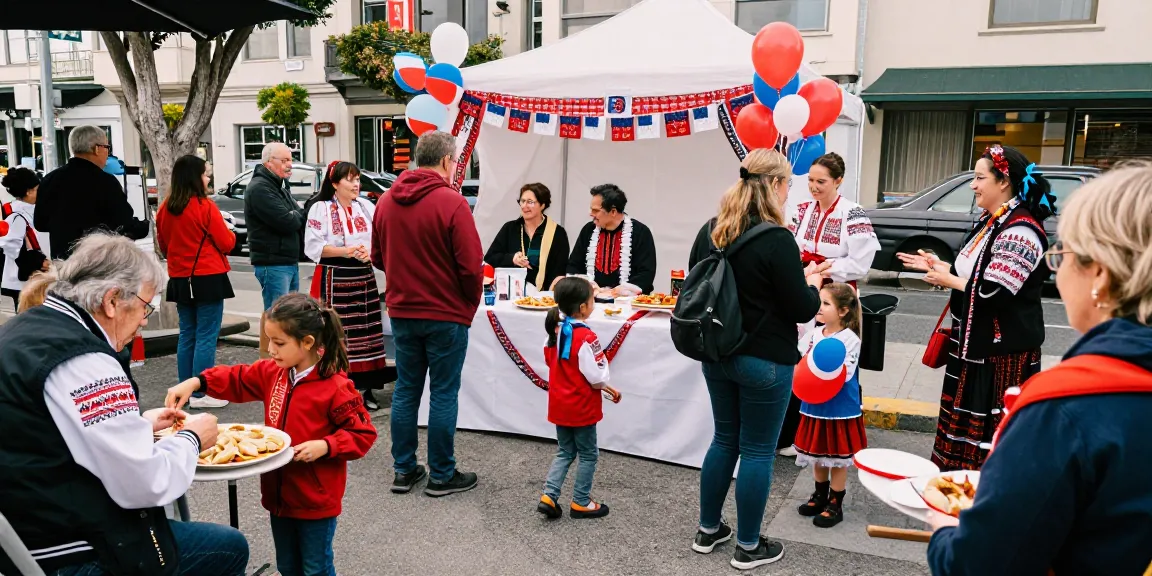 Community gathering at Polish festival in San Francisco, showcasing vibrant culture on https://www.sfpol.com/.