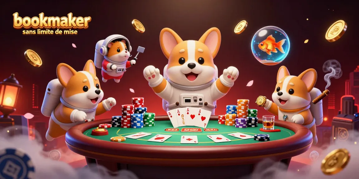 Pariez sur un bookmaker sans limite de mise avec cet élégant visuel de casino grâce à une expérience immersive.