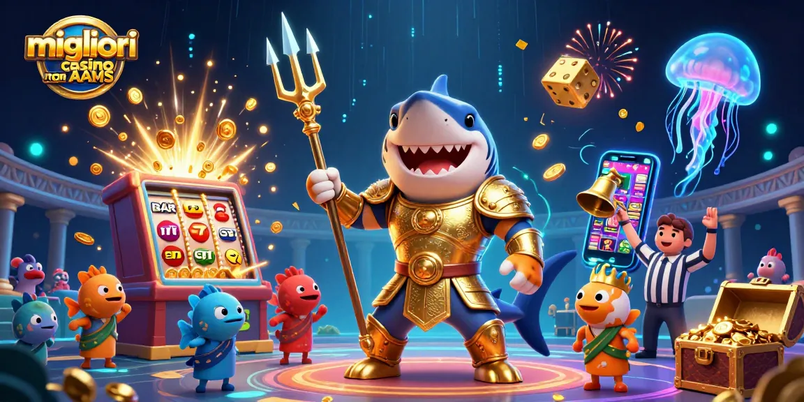 Eccitanti giochi nei migliori casino non AAMS con simboli di vincita e jackpot esplosivi
