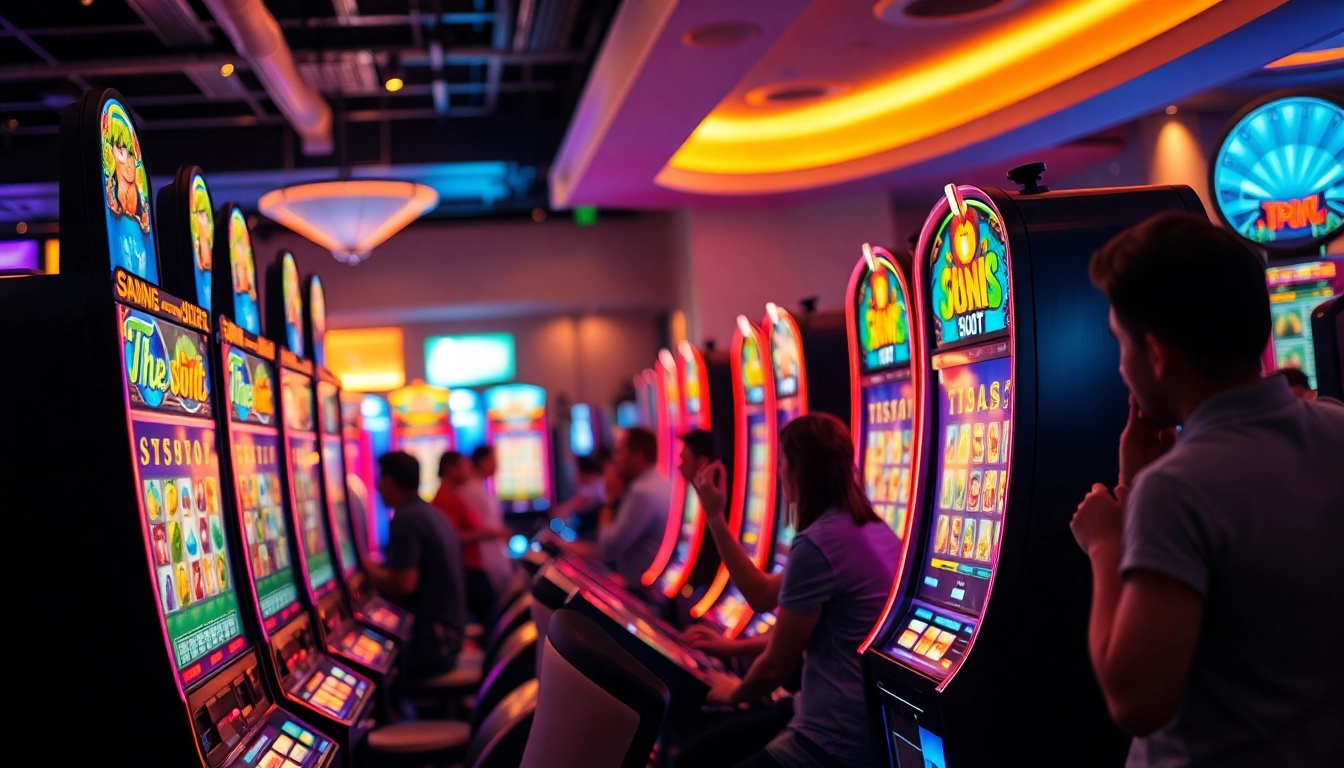 Menangkan dengan mesin slot gacor saat bermain di kasino yang penuh warna dan semangat.