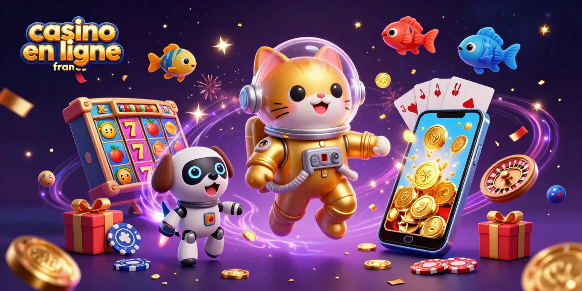 Gagnez avec le casino en ligne France grâce à une scène immersive et festive de jeux d'argent.