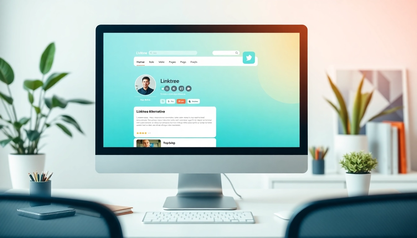 Creating a sleek digital interface for Linktree Alternative to enhance user experience.