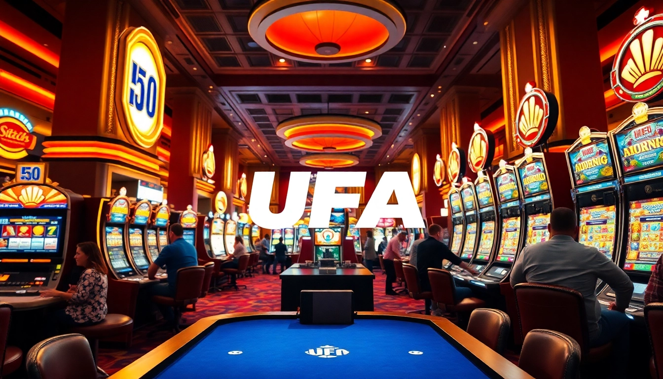 สัมผัสความบันเทิงที่ UFA169 เว็บตรง ในคาสิโนที่เต็มไปด้วยสีสันและความตื่นเต้น
