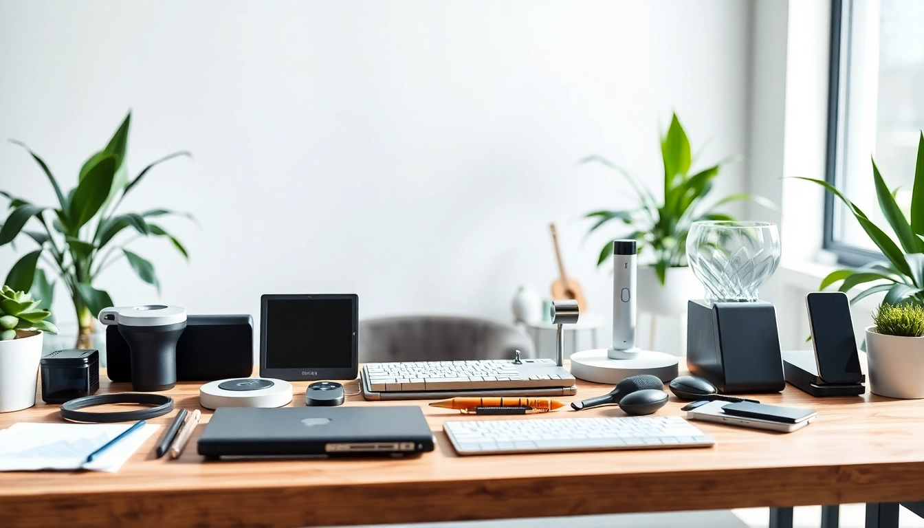 Explore innovative ai tools arranged in a sleek workspace for optimal productivity.