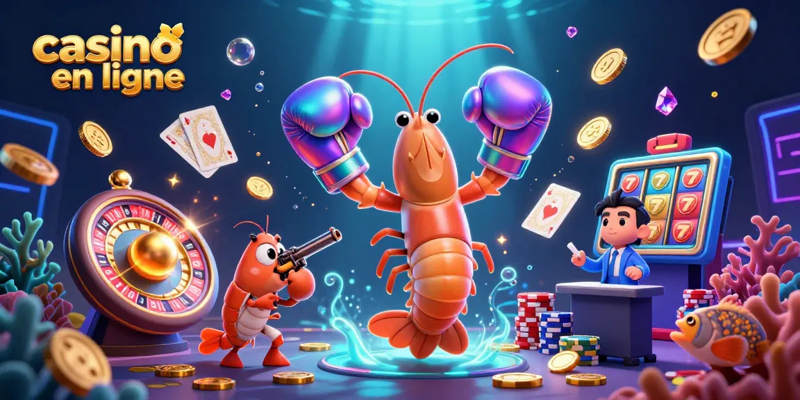 Jouer au casino en ligne tout en profitant des gains avec des machines à sous sur un fond vibrant.
