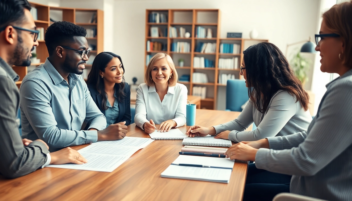 Discussing Testamentary Trusts in a professional office setting with engaged clients.