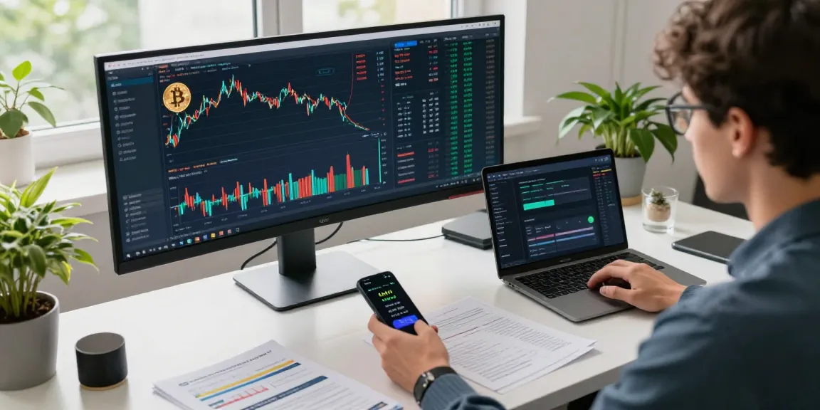 Passive bitcoin mining activity in a secure digital wallet setup with blockchain technology interfaces.