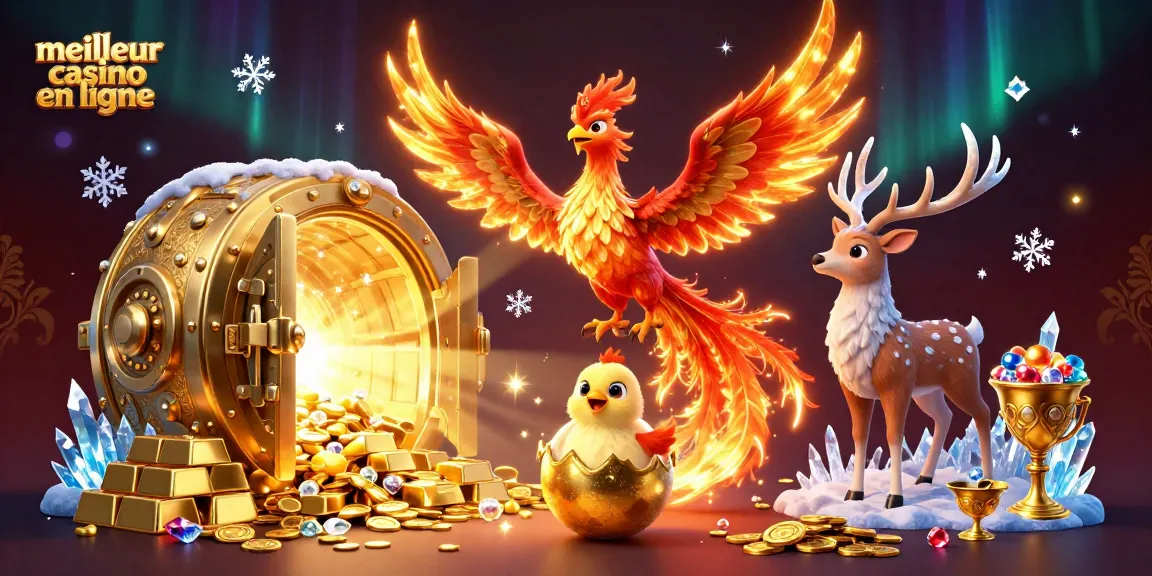 Jouez au meilleur casino en ligne avec des personnages fantastiques et des trésors dorés dans un décor féérique.