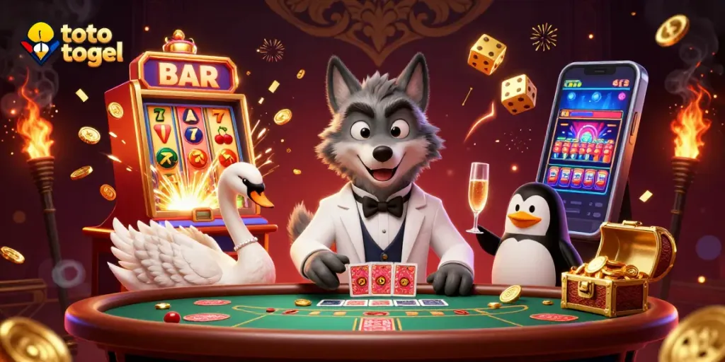 Mainkan toto togel dengan cara yang seru di kasino virtual, dikelilingi karakter unik dan jackpot besar.