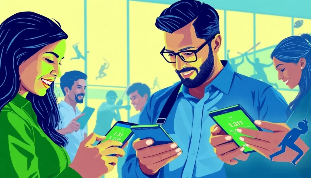 Engage with the best sports betting apps in India through dynamic sports scenes and mobile devices.