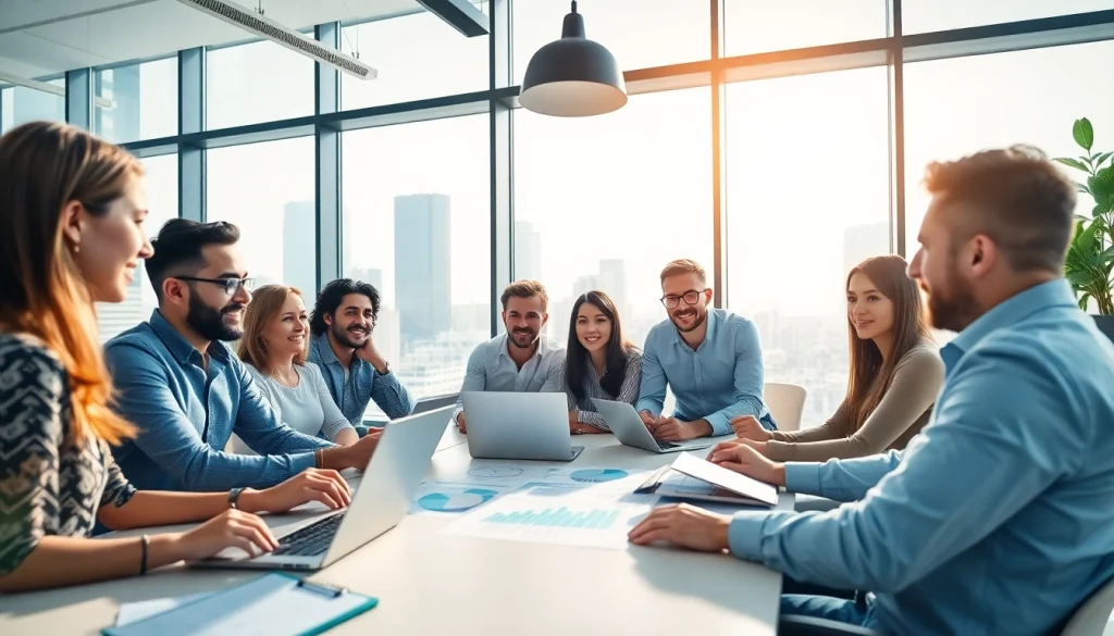 Team collaborating on digital marketing strategies at https://wpedition.com.