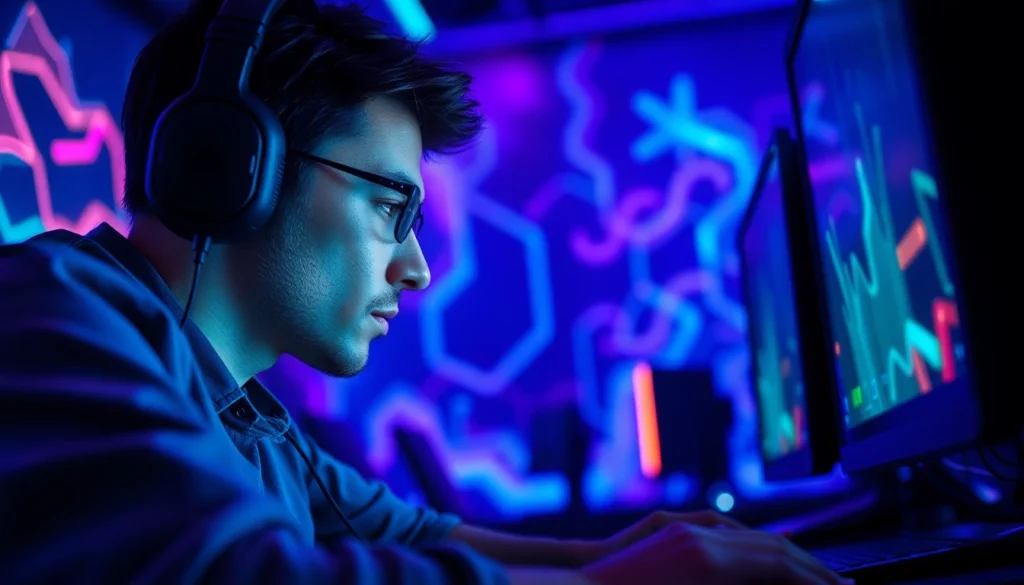 Menangkan permainan dengan sayaptogel dalam suasana neon yang dinamis.