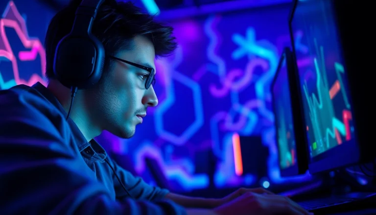 Menangkan permainan dengan sayaptogel dalam suasana neon yang dinamis.