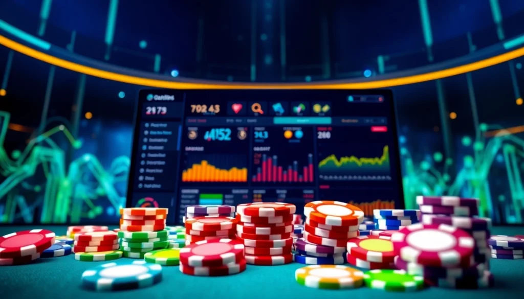 Engaging gaming interface depicting vibrant graphics at https://mm88bc.com/ with live statistics and colorful elements.