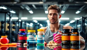 Showcase of Steroidify reviews highlighting fitness products and gym environment.