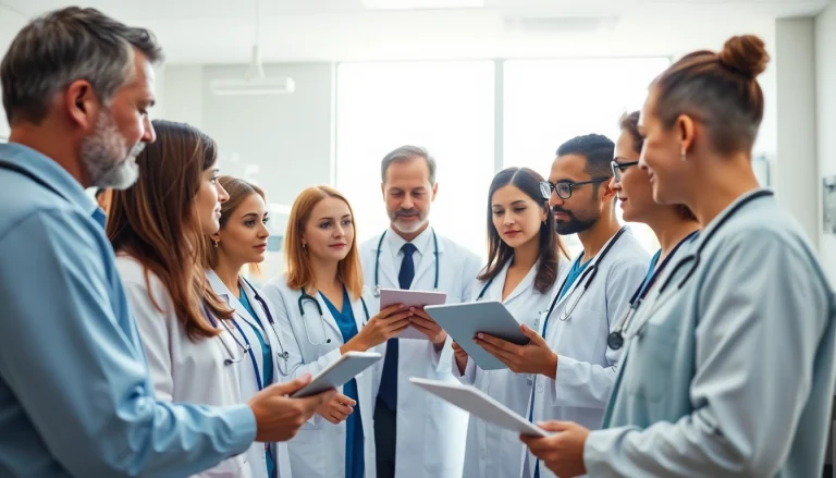 Enhancing healthcare collaboration at https://www.medexdtc.com with medical professionals communicating effectively.