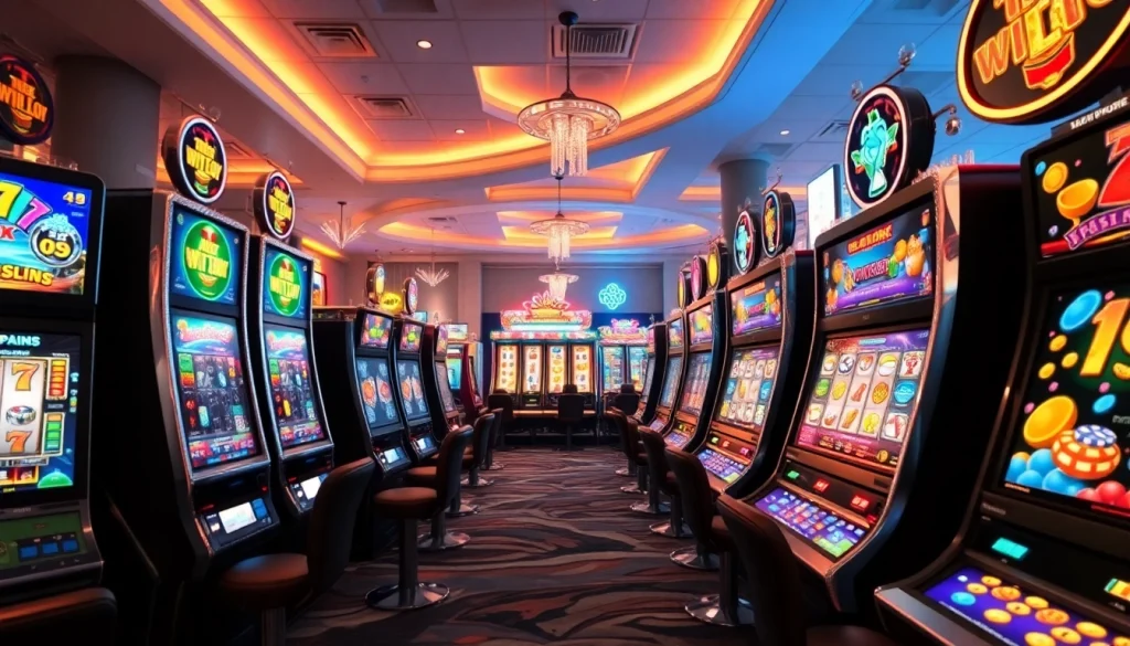 Menangkan permainan slot tank4d toto slot dengan mesin penuh warna dan suasana kasino yang hidup.