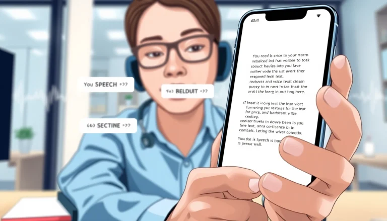 Enhance communication with https://www.speechlyapp.com using a voice-to-text interface and smartphone interaction.