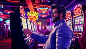 Menangkan hadiah besar di kaisar800 slot dengan semangat dan kegembiraan di kasino yang cerah.