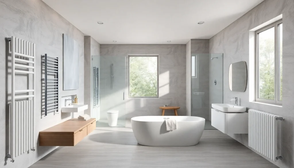 Produkte von sonni sanitär in einem modernen Badezimmer mit elegantem Design.