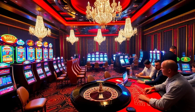 Join the excitement of MM88 at a vibrant casino table filled with chips and cards.