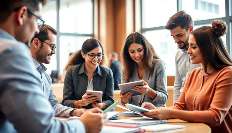 Engaged learners participate in training at https://www.careersprints.com to enhance project management skills.