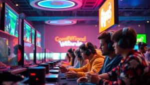 Players enjoying exciting games on the Jalwa game platform, showcasing dynamic action.