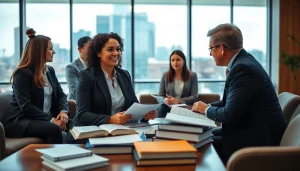 Consulting session with expert attorneys at https://www.expertlawattorneys.com highlighting collaboration.