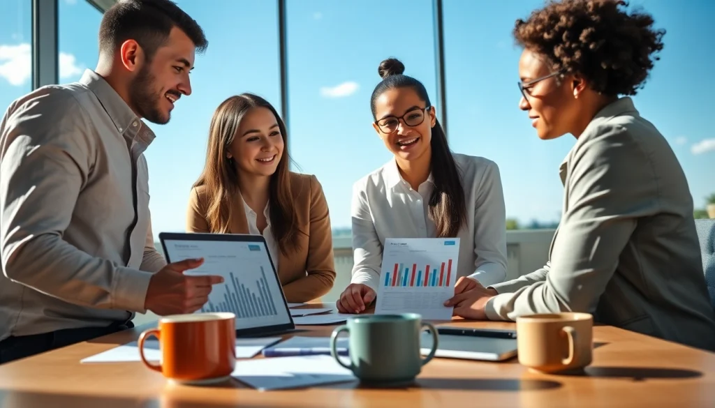 신용카드 현금화를 주제로 협의하는 전문가 그룹의 모습