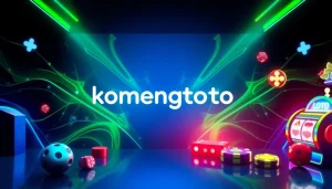 Menampilkan logo komengtoto pada platform permainan daring yang menjanjikan pengalaman berkualitas.