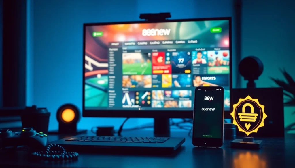 Engaging online gaming experience on 888new showing diverse betting options for users in a trustworthy environment.